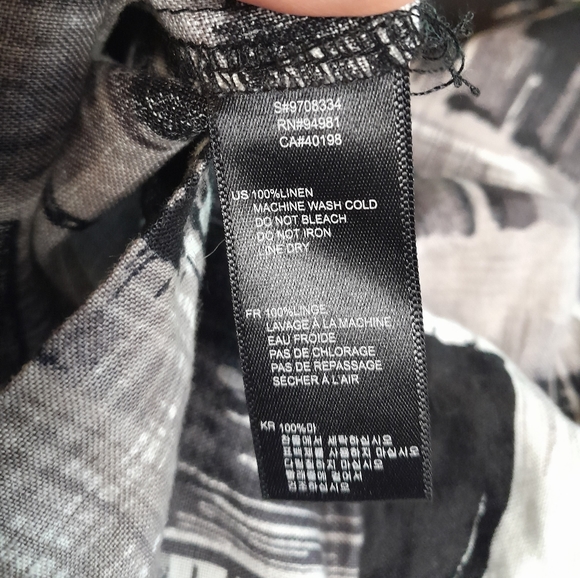 Linen romper size M - Picture 6 of 7